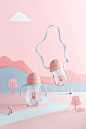 奶瓶橡皮人摄影-古田路9号-品牌创意/版权保护平台