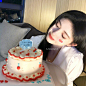 “樱桃小丸子。”
鞠婧祎头像。
图源vb鞠婧祎，自调。