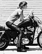 Beautiful Women And Motorcyles