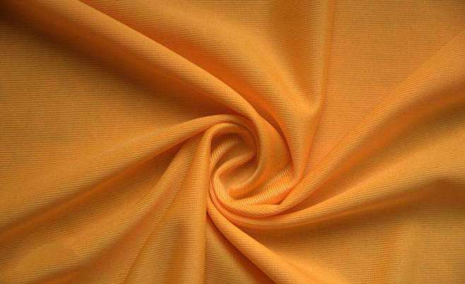 冰丝面料橘黄色
