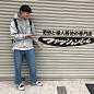 Photo shared by 渋谷 優助 on October 25, 2019 tagging @nike, @levis_japan, @ader_error, and @youthloser.