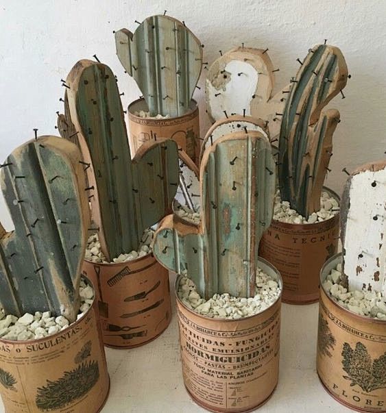 Cactus made from rec...