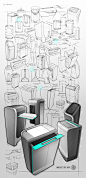 HP ShredJet : --- This is a student project. It does not reflect any future plans or strategy from Hewlett-Packard company. --- HP ShredJet is a paper shredder that will blend within your office space. Specifically designed for small offices, it will repl