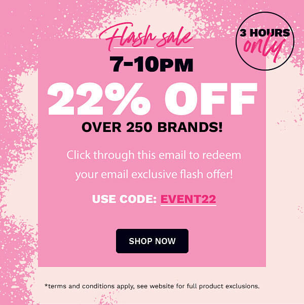 22% off using code e...