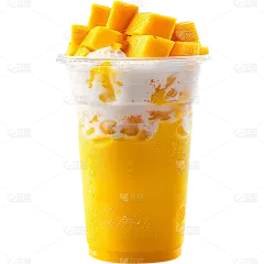 秋天通用原味奶茶元素素材