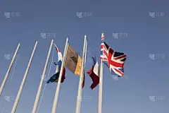 世界强国的旗帜