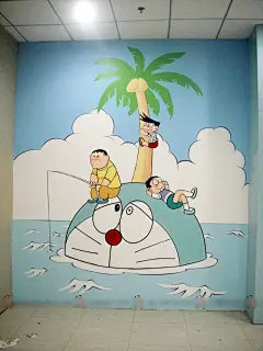 儿童房墙绘案例 (2)
