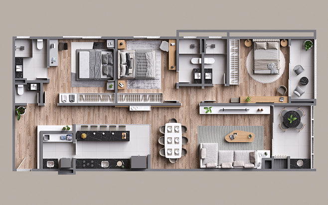 3D architecture ARQU...