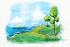 创意郊外自然风景