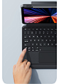 2022苹果iPadair5键盘ipadpro11妙控蓝牙mini6保护壳air4平板磁吸一体12.9带笔槽2021触控鼠标套装适用[1028]-tmall.com天猫
