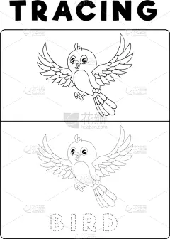 痕迹,鸟类,书,幼儿园,幽默,婴儿,学生,可爱的,性格