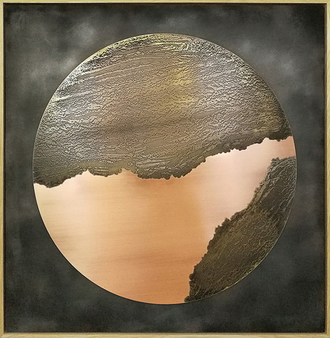 sm17004#有框背景墙挂画竖餐厅壁画...