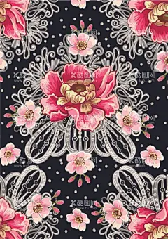 花  - 源文件下载【酷图网】手绘花,水彩花,玫瑰花,玫瑰底纹,手绘乱花,底纹,花夲,扎染,花瓶,小碎花,设计,