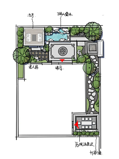 左耳听海HM采集到庭院