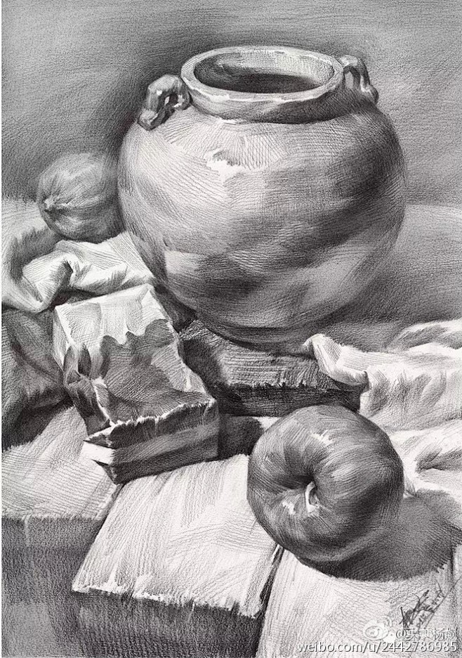 纯干货丨素描静物三大痛点,直击联考高分!一张完整的素描作品少不了精