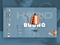 Coffee Brewer Website Design site hario kettle ui website brewer coffee