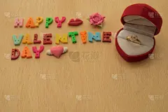 情人节卡,戒指,白昼,贺卡,字母,水平画幅,形状,符号,伴侣,订婚戒指