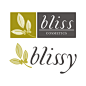 Blissy cosmetics化妆品logo