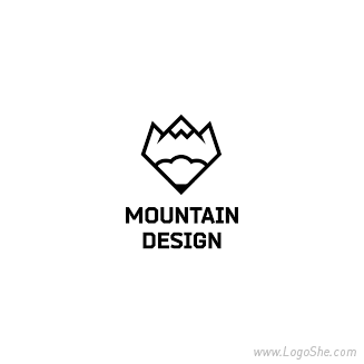 Mountain山的Logo设计_log...