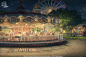 BTS Universe Story - Amusement park / Merry-go-round