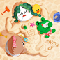 Photo by LINE FRIENDS_Official on June 26, 2018.