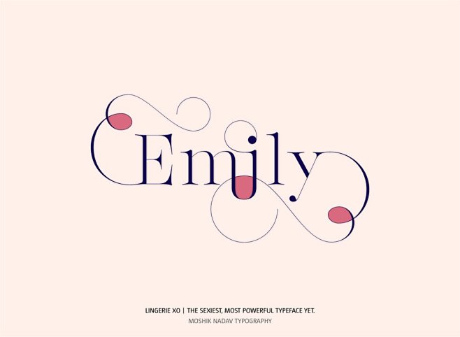 Lingerie XO Typeface...