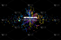 Abstract graphic texture background with colorful 