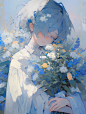 紫蕊与花语