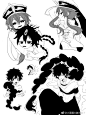 #魔笛magi# 近期的magi鱼 
部分动作有参考Tv镜头和漫画镜头