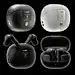 Health Earbuds Smart Earwear wearable tech fitness tech Wellness Gadgets audio design product design  Health Tracking sport earbuds Innovative Earwear
