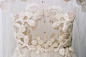 detail at valentino haute couture #bridal #gown: 