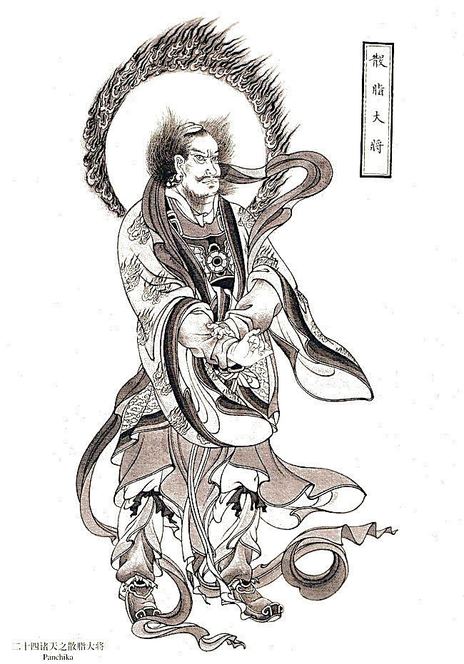 佛教传统神话故事中的天神画集(一)