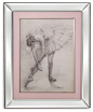 Basset Mirror Company Antique Ballerina Study II transitional-prints-and-posters