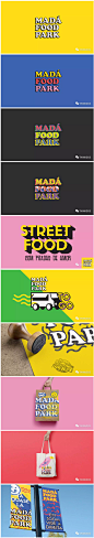 【Madá Food Park美食餐厅品牌形象视觉设计】
餐饮品牌融入趣味性的插画设计，让品牌形象更加年轻化