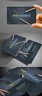 Print Templates - Sketchy Style Business Card | GraphicRiver