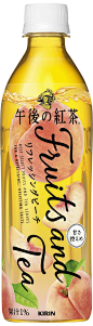 「キリン 午後の紅茶 Fruits and Tea リフレッシングピーチ」商品画像