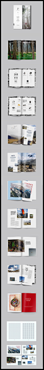 户外用品画册设计 登山画册 运动 封面 旅行 书籍 封面设计 红色 国外 欣赏