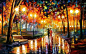 Leonid Afremov作品_wishfishq图片专辑-堆糖