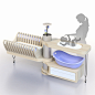INNOVATIVE BABY DRESSER 3 IN 1 : A baby dresser originates from an idea to help parents to have everything at hand for their baby by using innovative approach and unusual design.A baby dresser consists of three parts that can rotate on wheelsand a circula