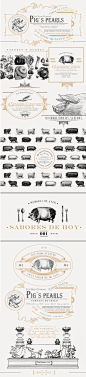 Pig´s Pearls : Graphic idedntity for a gourmet burguers company ubicated in Guadalajara Mx.