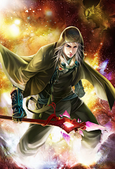 手绘东西方异能者