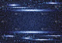 电路板,技术,矢量,式样,蓝色,背景,数字化显示,母板,电脑芯片,水平画幅