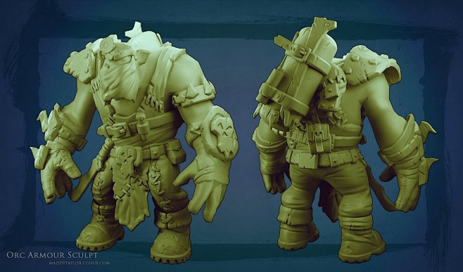 WH40K: Orc Sculpt 3,...