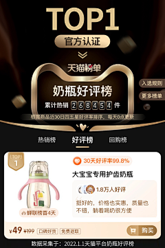 伟大的喵喵教主采集到详情页-背书