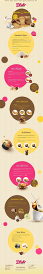 #webdesign #inspiration #bakery #cupcake