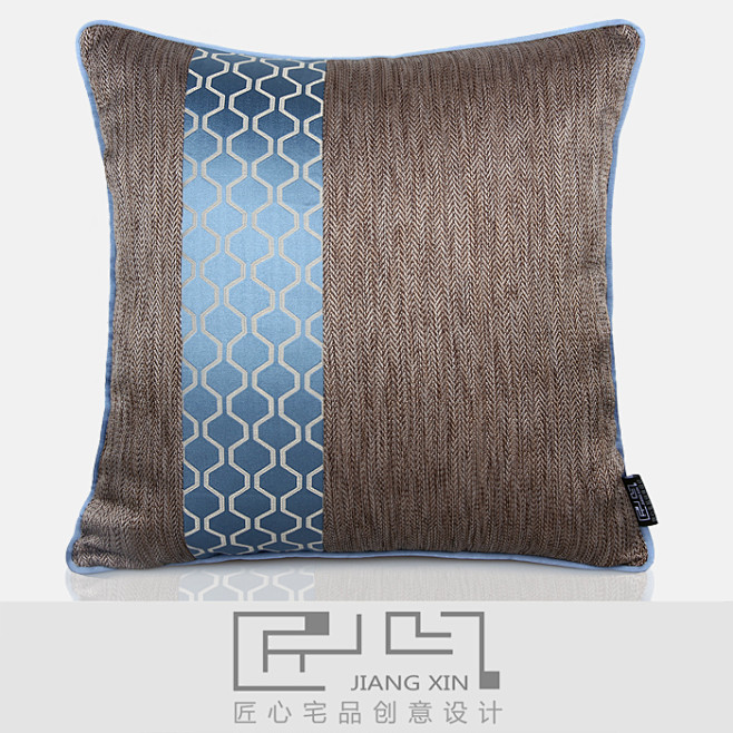 匠心宅品 中式东南亚样板房/软装靠包抱枕...