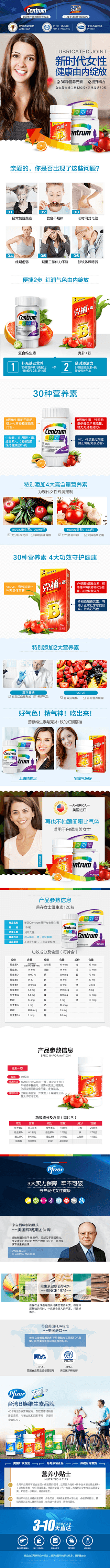 膳食营养保健品，详情页设计(75图)_@...