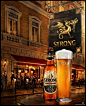 STRONG欧式火龙啤酒logo和包装设计-MMJ [5P]-平面设计