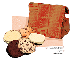 RXjPicy9采集到漫画食物