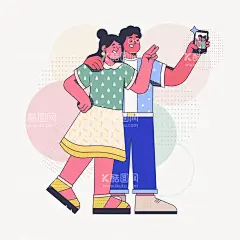 自拍人物  - 源文件下载【酷图网】卡通自拍,旅游自拍,自拍人物,拍照人物,拍照卡通,拍照卡通人物,扁平,矢量,图标,自拍,摄影,拍照,相机,照相,照相机,聊天,合影,摄影师,手机,自拍杆,三脚架,旅游,风景照,人物照,玩手机,拍摄